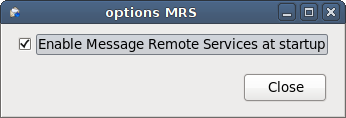 Configuration of MRS